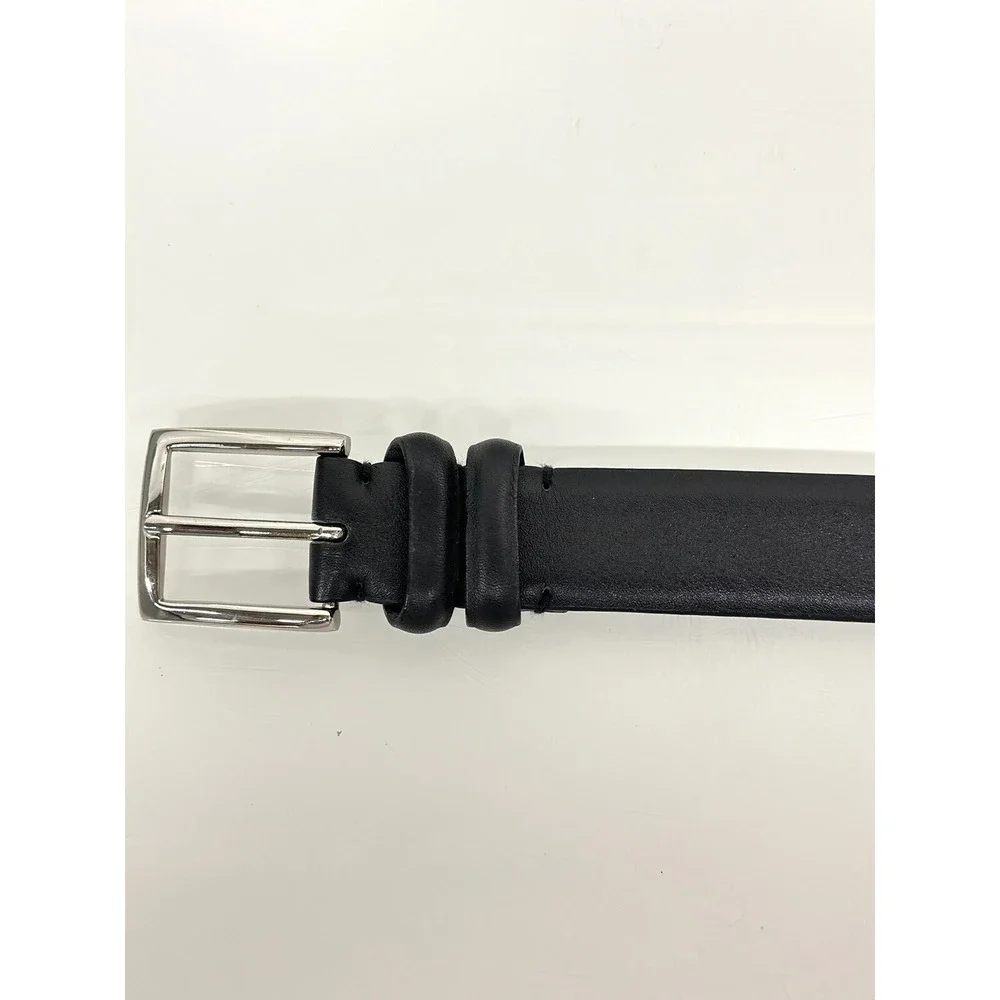 Leather Belt for Men Classic Elegance with a Modern Size 40 Hand-made in China